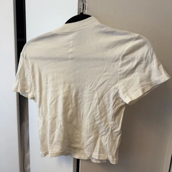 Cherry LA White Graphic Baby Tee - Picture 3 of 4